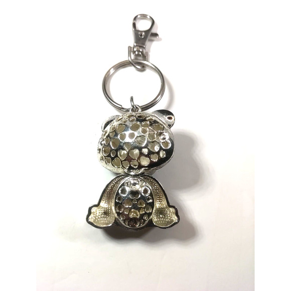 Panda Keychain Bling Backpack Charm Rhinestone Panda Bear Purse Charms - Picture 7 of 9